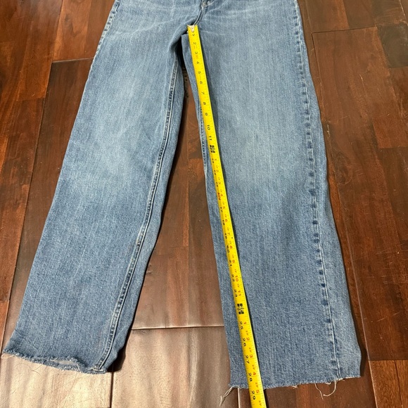 Everlane The Way High Jean Women’s Size 27 Long High Rise Raw Hem - Picture 7 of 11